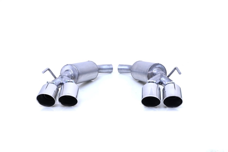 Gibson 20-21 Ford Explorer ST / Lincoln Aviator 3.0L 2.25in Axle-Back Dual Exhaust - Stainless - Image 5
