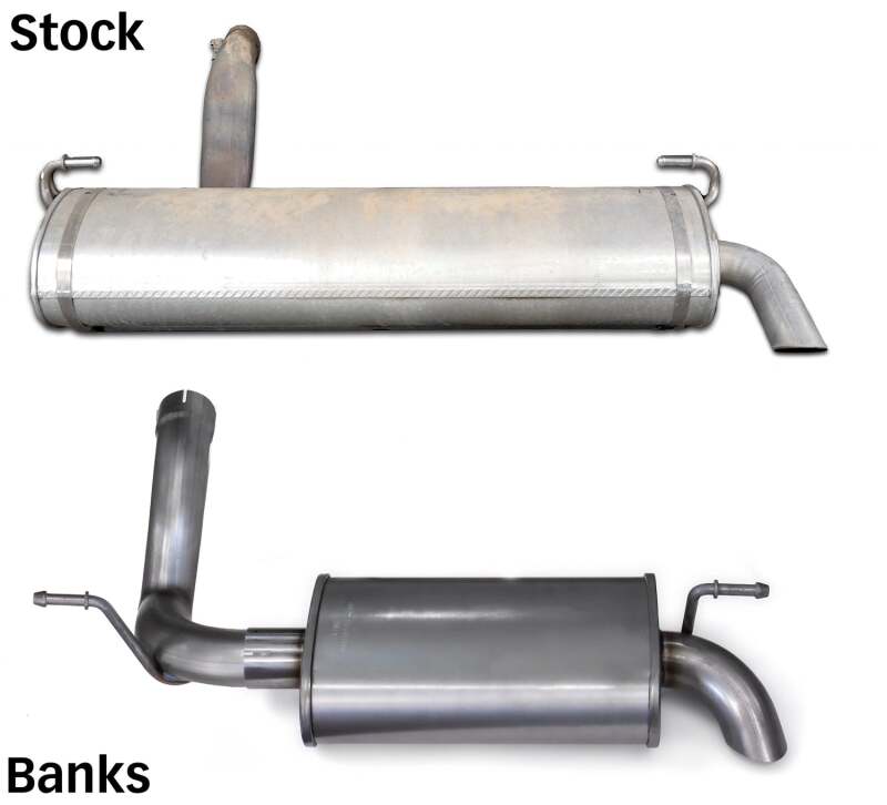 Banks Power 18-22 Jeep Wrangler 3.6L 4 Door Monster Sport Exhaust System - Image 3