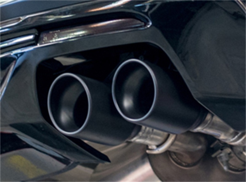 Borla 16-18 Chevy Camaro V8 SS AT/MT ATAK Rear Section Exhaust w/o Dual Mode Valves Ceramic Black - Image 7