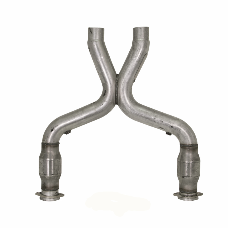 BBK 11-14 Mustang 5.0 Short Mid X Pipe With Catalytic Converters 3.0 For BBK Long Tube Headers - Image 4