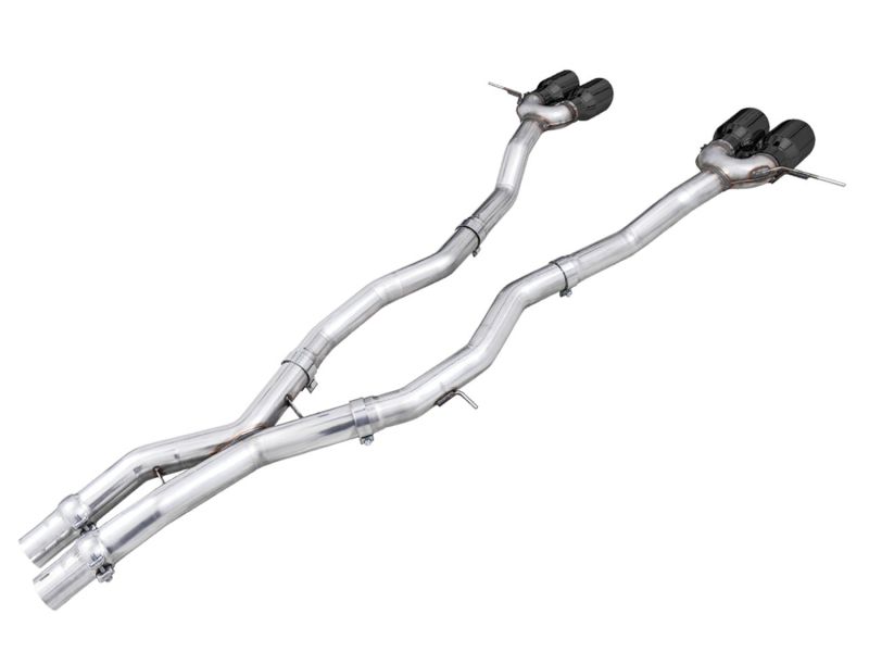 AWE Track Edition Catback Exhaust for BMW G8X M3/M4 - Diamond Black Tips - Image 5