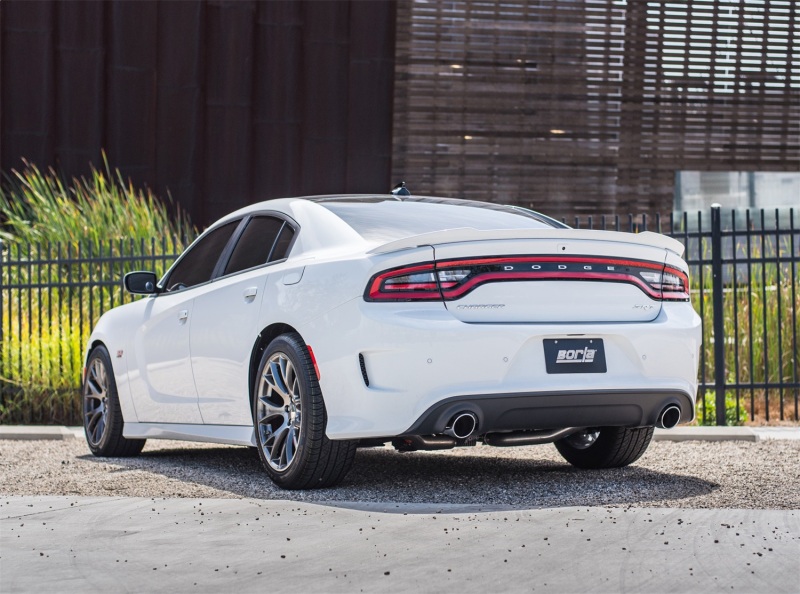 Borla 2015-2022 Charger SRT 392 / Scat Pack 6.4L Atak Catback Exhaust Single Split Rear Exit - Image 7