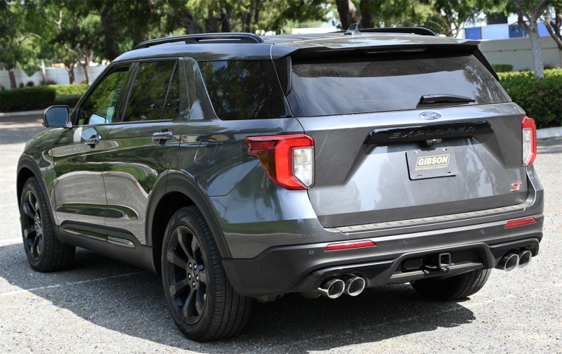 Gibson 20-21 Ford Explorer ST / Lincoln Aviator 3.0L 2.25in Axle-Back Dual Exhaust - Stainless - Image 7