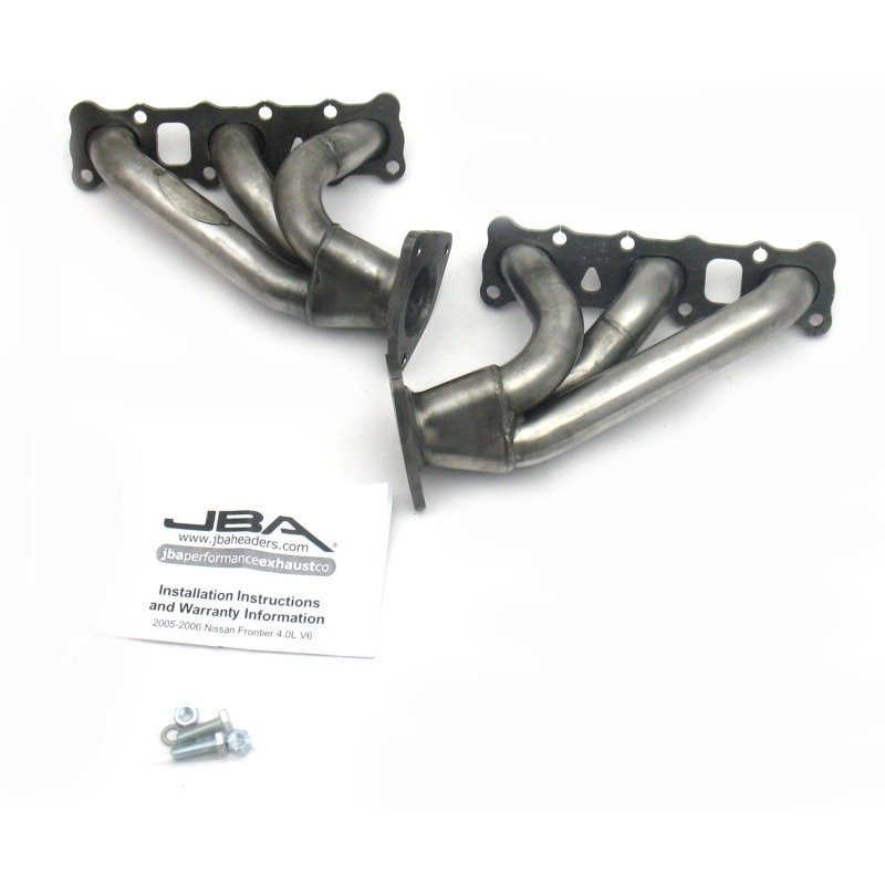 JBA 04-15 Nissan 4.0L V6 1-5/8in Primary Raw 409SS Cat4Ward Header - Image 2
