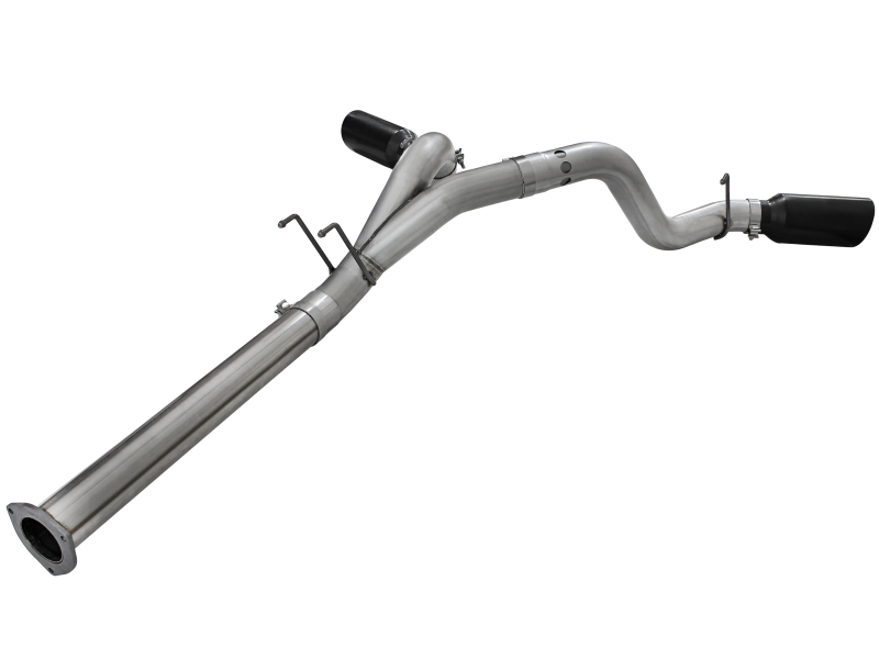 aFe Large Bore-HD DPF-Back Exhaust System Ford Diesel Trucks 11-14 V8-6.7L (td) - Image 3