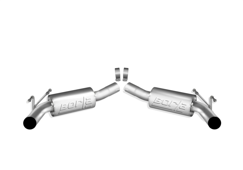 Borla 10-11 Chevy Camaro SS Coupe/Convertible 6.2L 8cyl SS S-Type Exhaust (REAR SECTION ONLY) - Image 2
