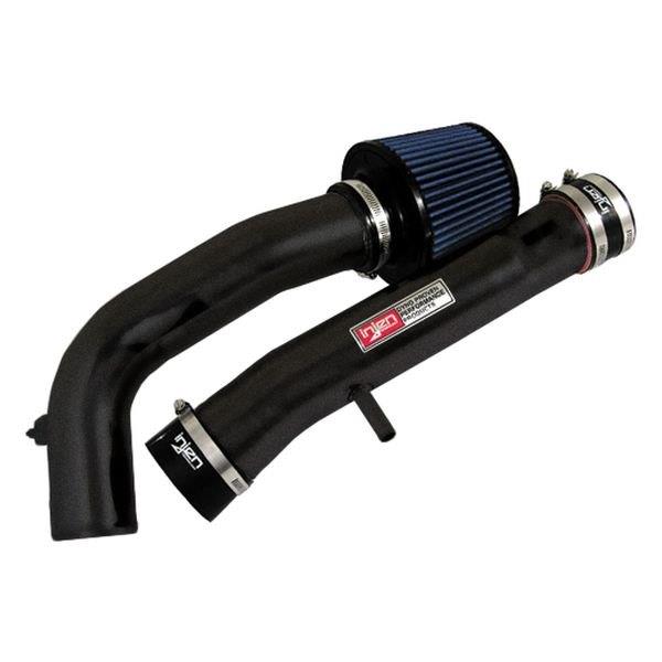 Injen 03-08 Murano 3.5L V6 only Wrinkle Black Power-Flow Air Intake System - Image 9