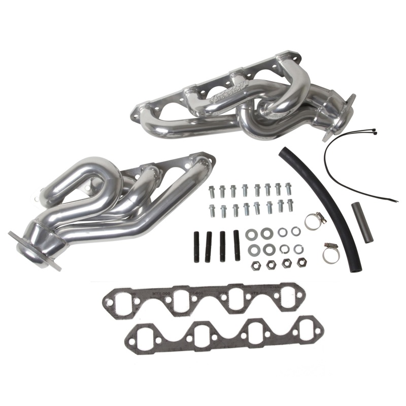 BBK 86-93 Mustang 5.0 Shorty Tuned Length Exhaust Headers - 1-5/8 Silver Ceramic - Image 2