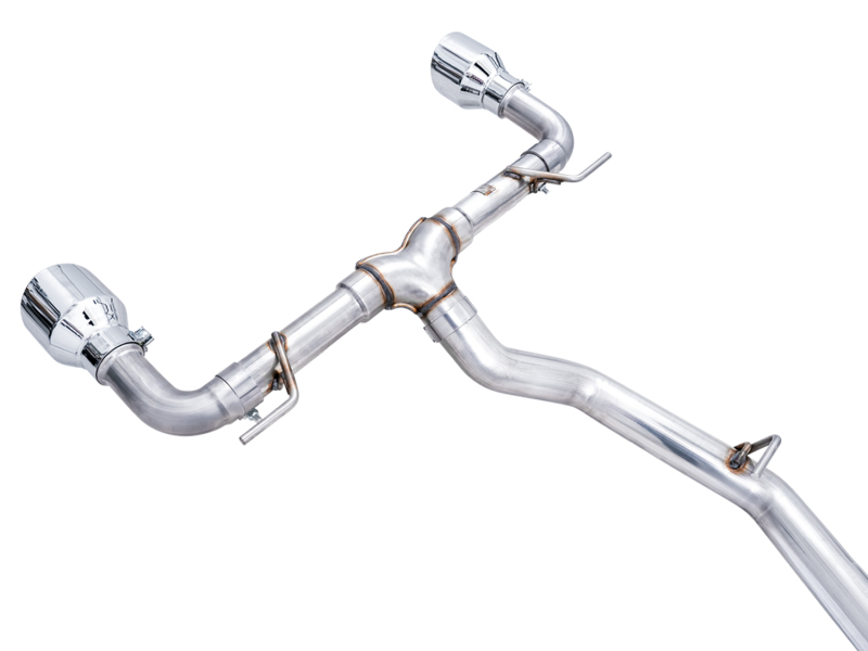 AWE Subaru BRZ/ Toyota GR86/ Toyota 86 Track Edition Cat-Back Exhaust- Chrome Silver Tips - Image 5