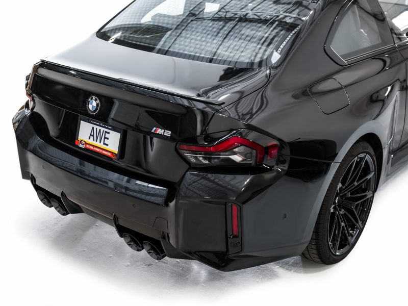 AWE Tuning 23-24 BMW G87 M2 Track Edition Exhaust - Diamond Black Tips - Image 7