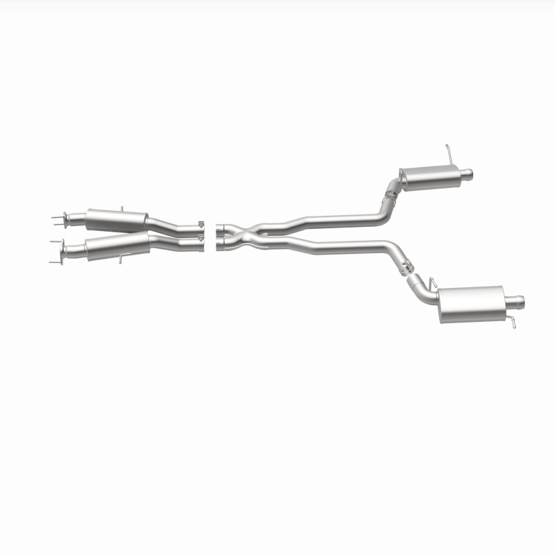 MagnaFlow 12 Jeep Grand Cherokee V8 6.4L Dual Split Rear Exit Stainless Cat Back Performance Exhaust - Image 5