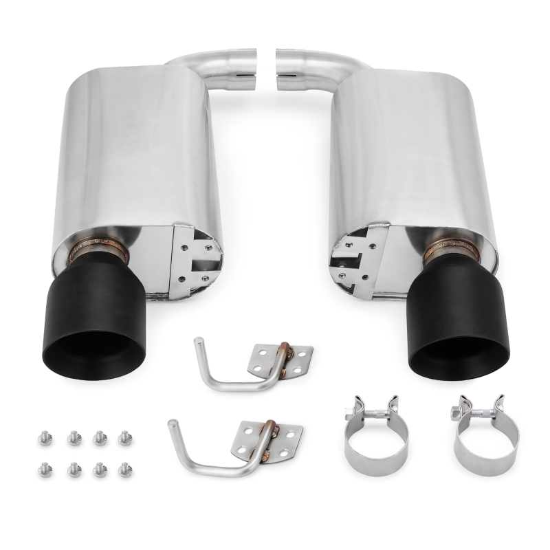 Mishimoto 2015+ Ford Mustang GT Street Axleback Exhaust w/ Black Tips - Image 2