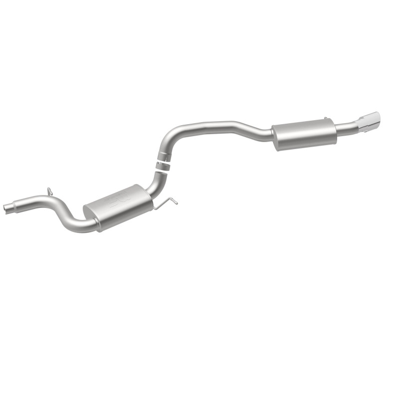 MagnaFlow Sys C/B 15-16 Volkswagen Passat 1.8L SS 3in Single Rear Ext 4in Tip - Image 5