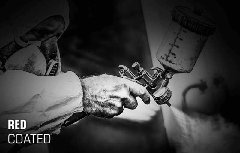 MagnaFlow Muffler Red Pack Series Glasspack 3.5in Rd 22in Body Length 2.25in/2.25in Inlet/Outlet - Image 5