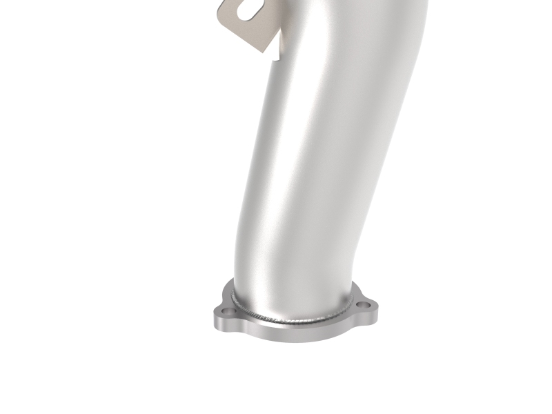 aFe 09-16 Audi A4/A5 (B8) L4-2.0L (t) Twisted Steel 3in. Downpipe - 304 Stainless w/ Cat - Image 3