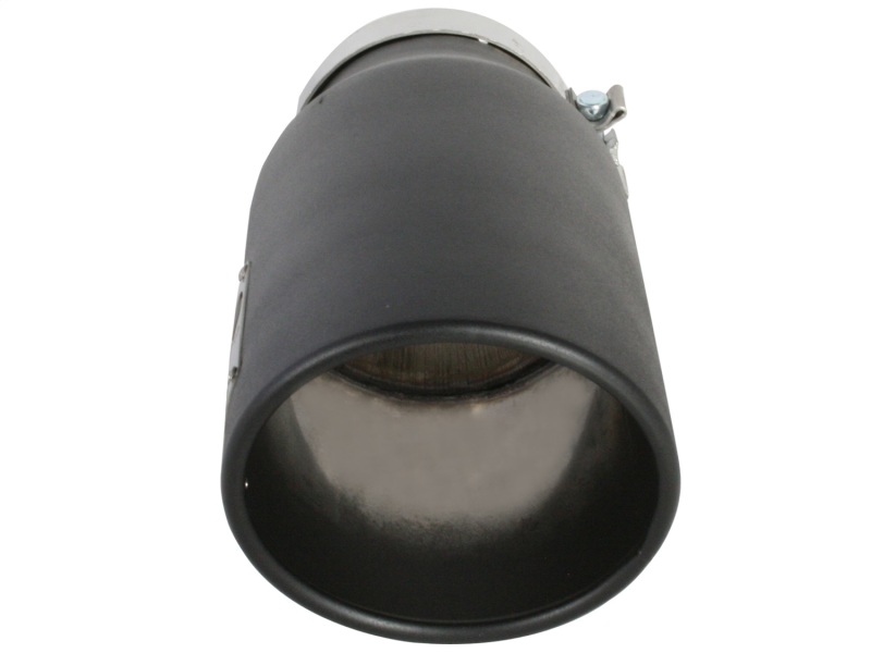 aFe MACH Force-XP 409 SS Right Side Single Wall Exhaust Tip 5in Inlet x 7in Outlet x 15in L - Image 2