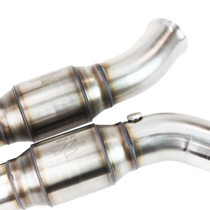 Kooks 14+ Chevy Corvette C7 3in x 3in GREEN Cat SS X-Pipe Kooks HDR Req - Image 3