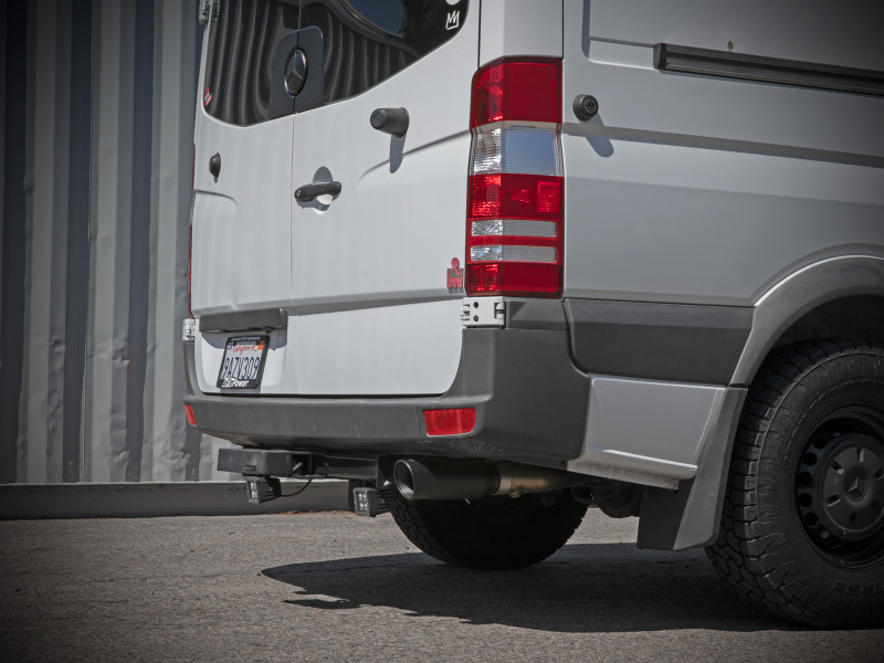 aFe Vulcan Series 3in 304SS DPF-Back Exhaust w/ Black Tip 14-18 Mercedes-Benz Sprinter 2500 - Image 4