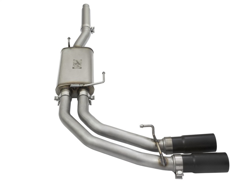 aFe Rebel Exhausts Cat-Back SS Ford F-150 04-08 V8 4.6/5.4L w/ Black Tips - Image 7