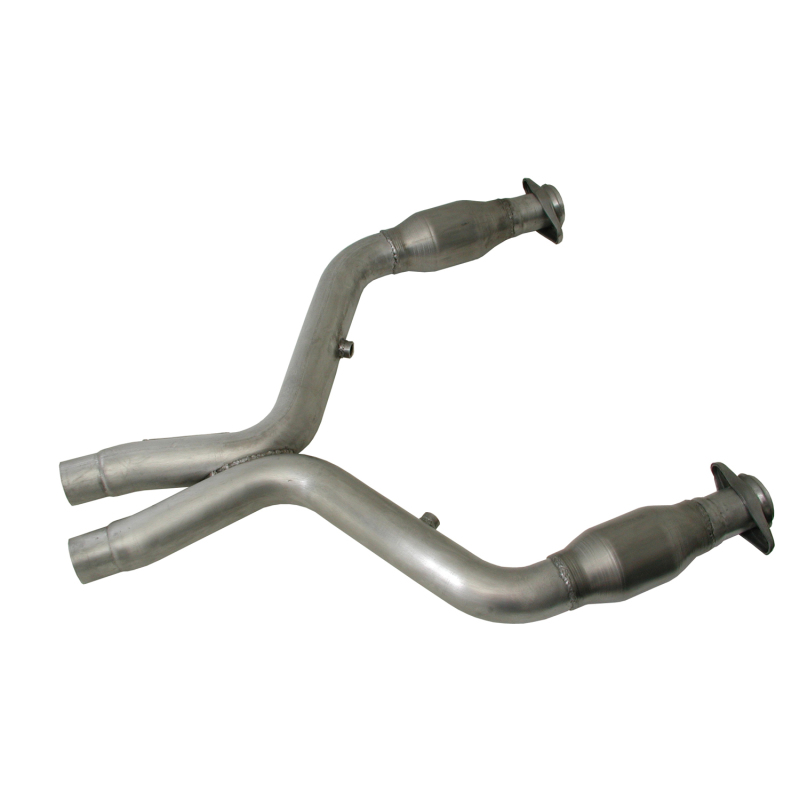 BBK 11-14 Mustang 5.0 Short Mid X Pipe With Catalytic Converters 3.0 For BBK Long Tube Headers - Image 9