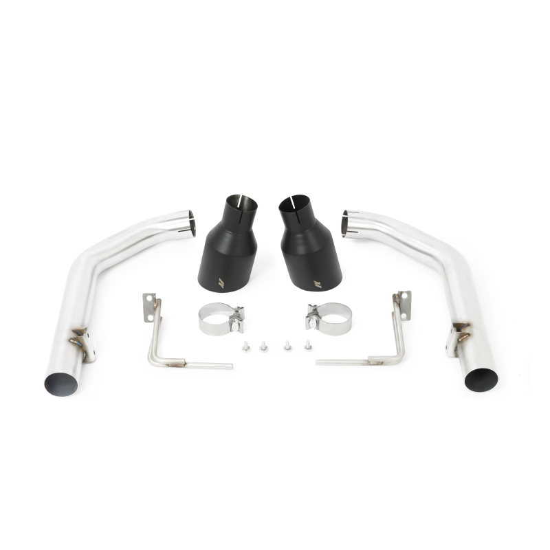 Mishimoto 2015+ Ford Mustang Axleback Exhaust Race w/ Black Tips - Image 2