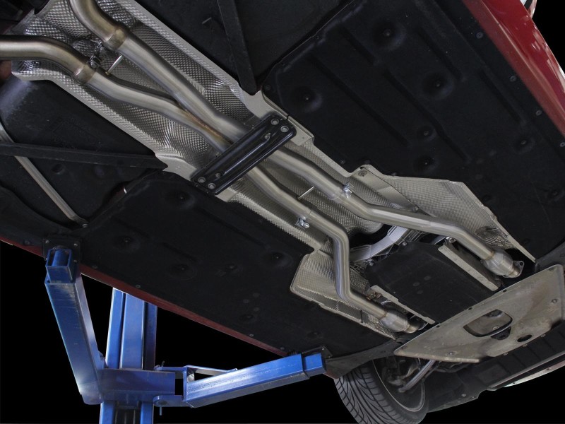 AFE 08-13 BMW(E90/92/93) MACH Force XP 304 Stainless Steel V8 4.0L w/ Cat & Resonator - Image 5