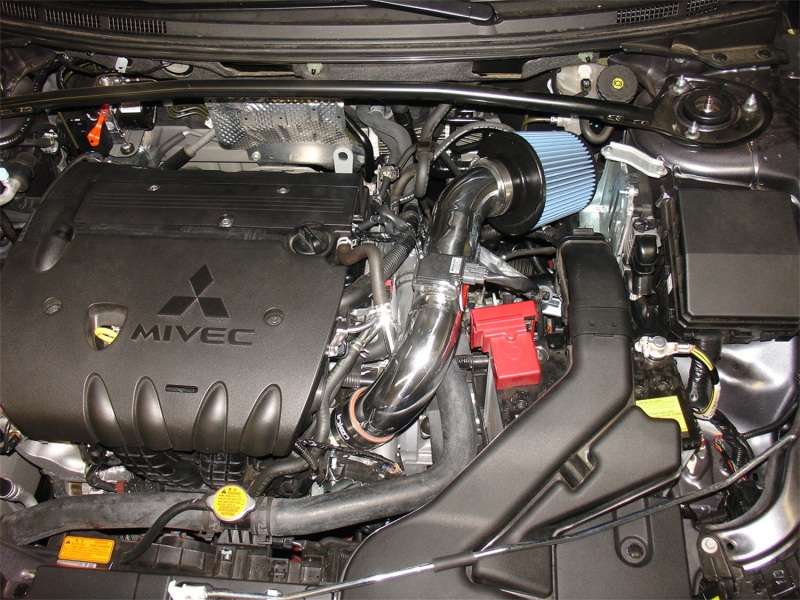 Injen 08-13 Lancer/Outlander Sport 2.0L 4 Cyl. Polished Short Ram Intake w/ MR Tech/Air Fusion - Image 3