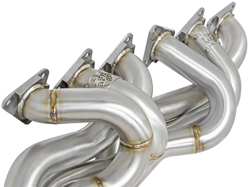 aFe Twisted Steel Headers (Catted) 01-06 BMW M3 L6-3.2L S54 - Image 5