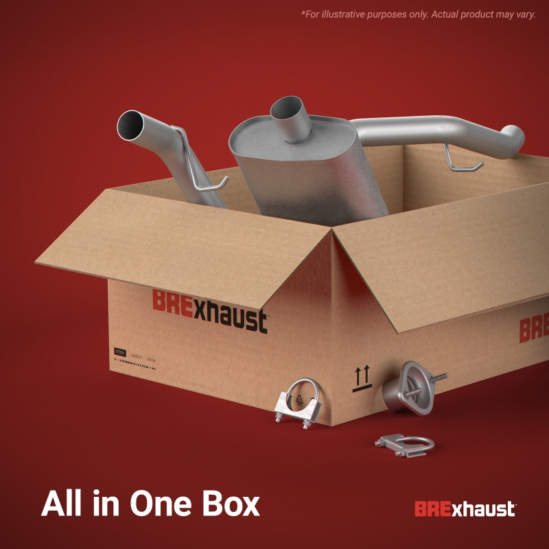 BRE Exhaust 08-15 Scion xB 2.4L Front Pipe Kit - Image 3