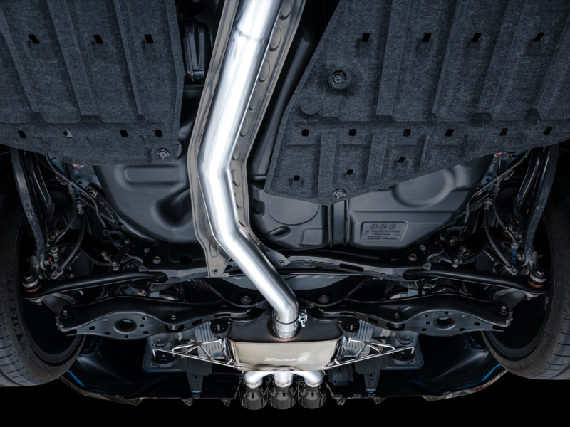 AWE Tuning 2023 Honda Civic Type R FL5 Touring Edition Exhaust w/ Triple Diamond Black Tips - Image 4