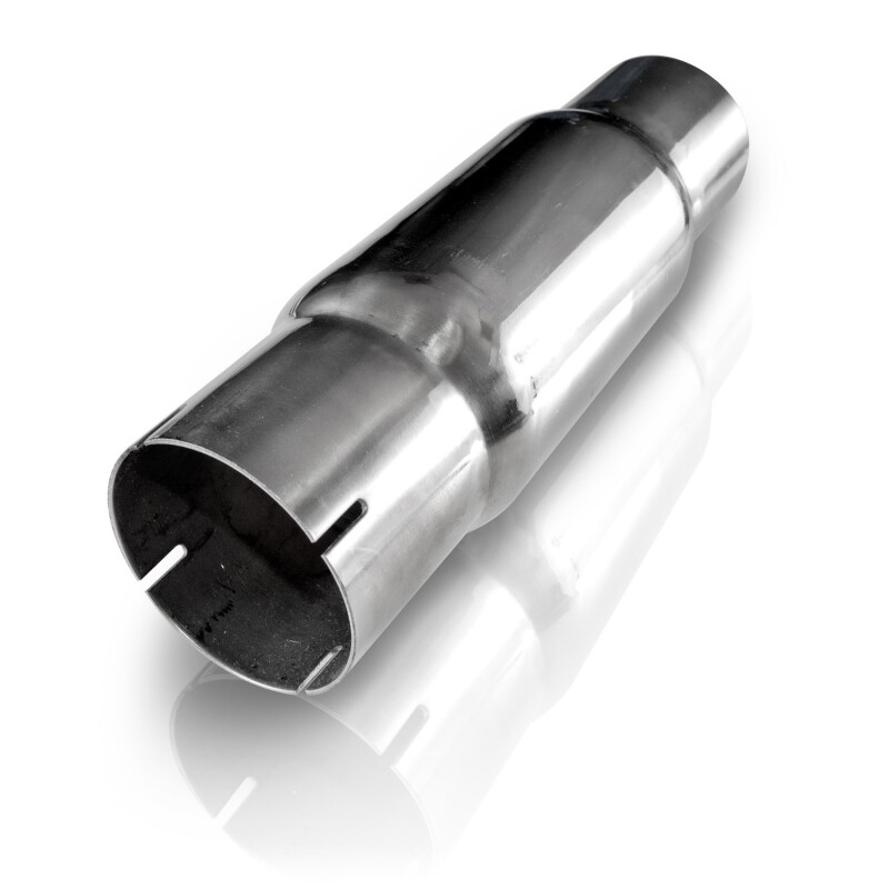 Stainless Works Catalytic Converter - Metal Matrix Hi-Flow Slim Design (2.5in End - Image 2