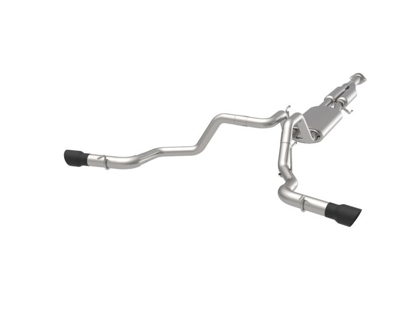 Kooks 2021+ Ford F150 2.7/3.5/5.0L 3in Dual Cat-Back Side Exit Exhaust w/Black Tips - Image 8