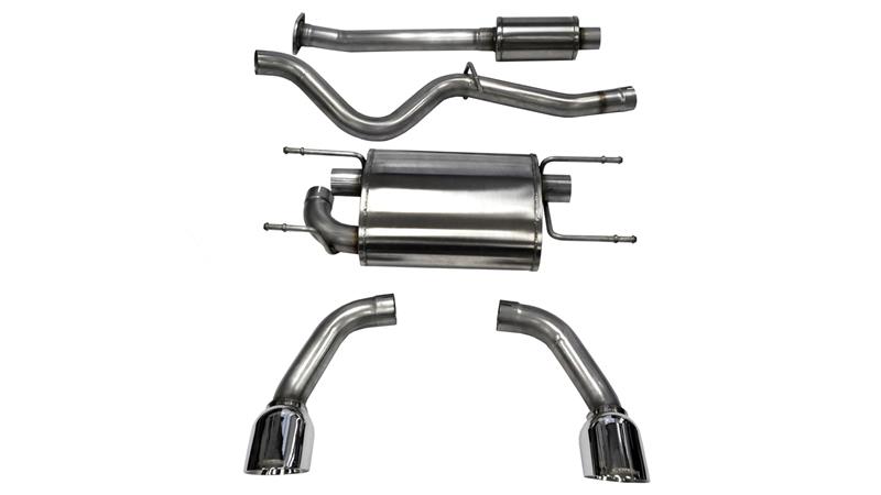 Corsa 2012-2025 Scion FRS / Subaru BRZ Polished Sport Cat-Back Exhaust - Image 7