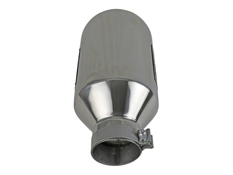 aFe Power MACH Force-Xp 304 Stainless Steel Clamp-on Exhaust Tip - Polished - Image 4