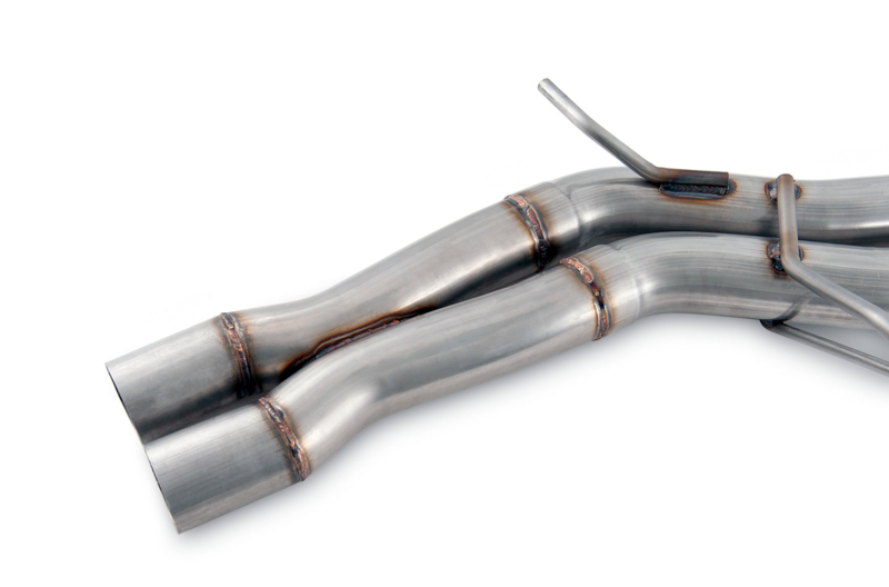 AWE Tuning Porsche Macan Touring Edition Exhaust System - Chrome Silver 102mm Tips - Image 2