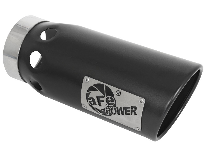 aFe LARGE BORE HD 3in 409-SS DPF-Back Exhaust w/Black Tip 14-18 RAM 1500 EcoDiesel V6-3.0L (td) - Image 2