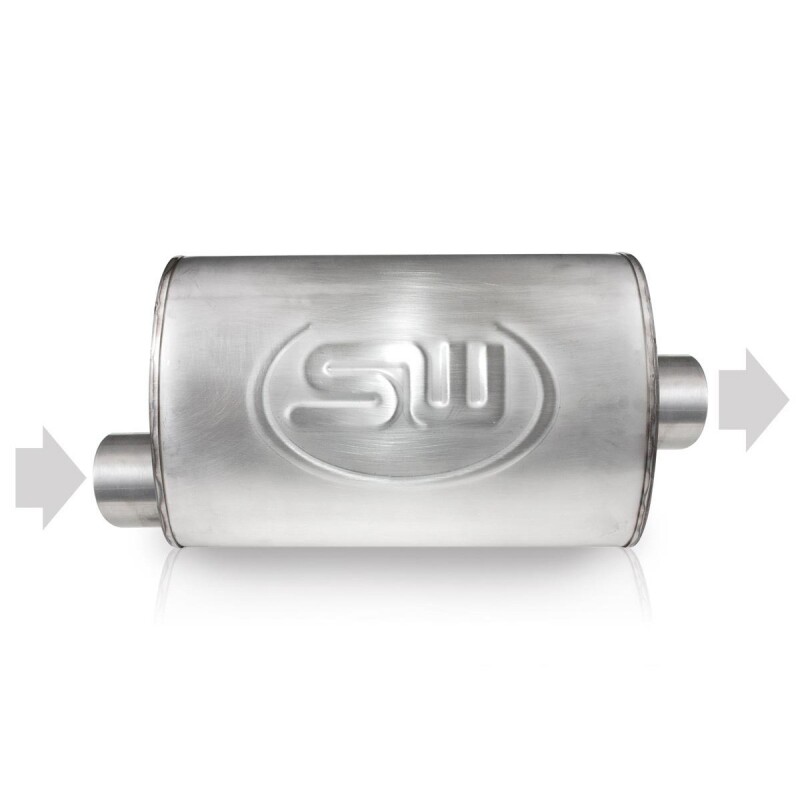 Stainless Works 2in ID OFFSET INLET/ 2in OD CENTER OUTLET 5inx9in - Image 2