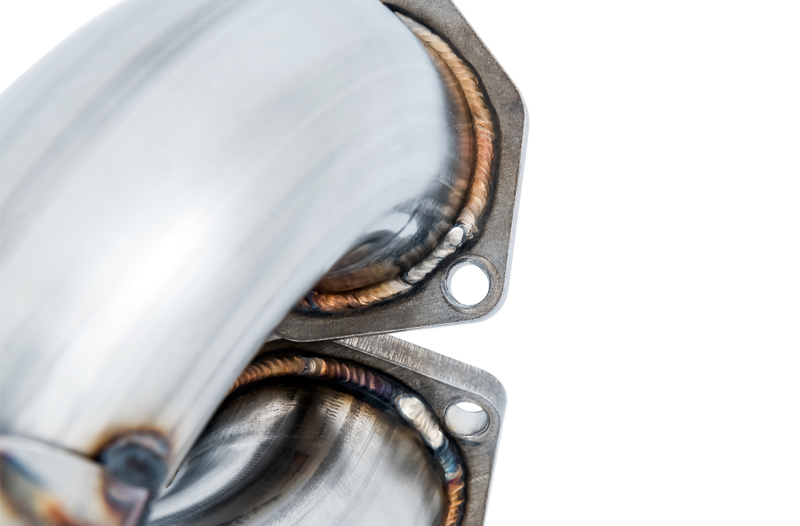 AWE Tuning Audi B9 S4 Track Edition Exhaust - Non-Resonated (Silver 102mm Tips) - Image 4