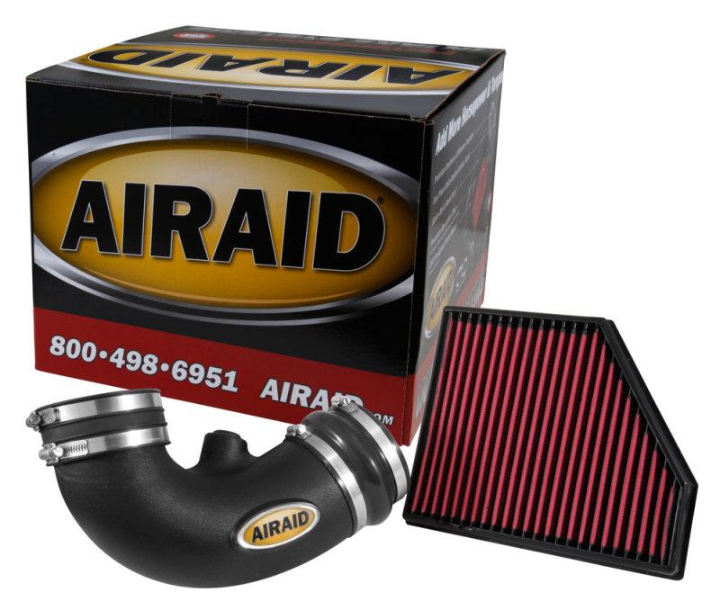 Airaid 16-17 Chevrolet Camaro SS V8-6.2L F/I Jr Intake Kit w/ Dry Filter - Image 10