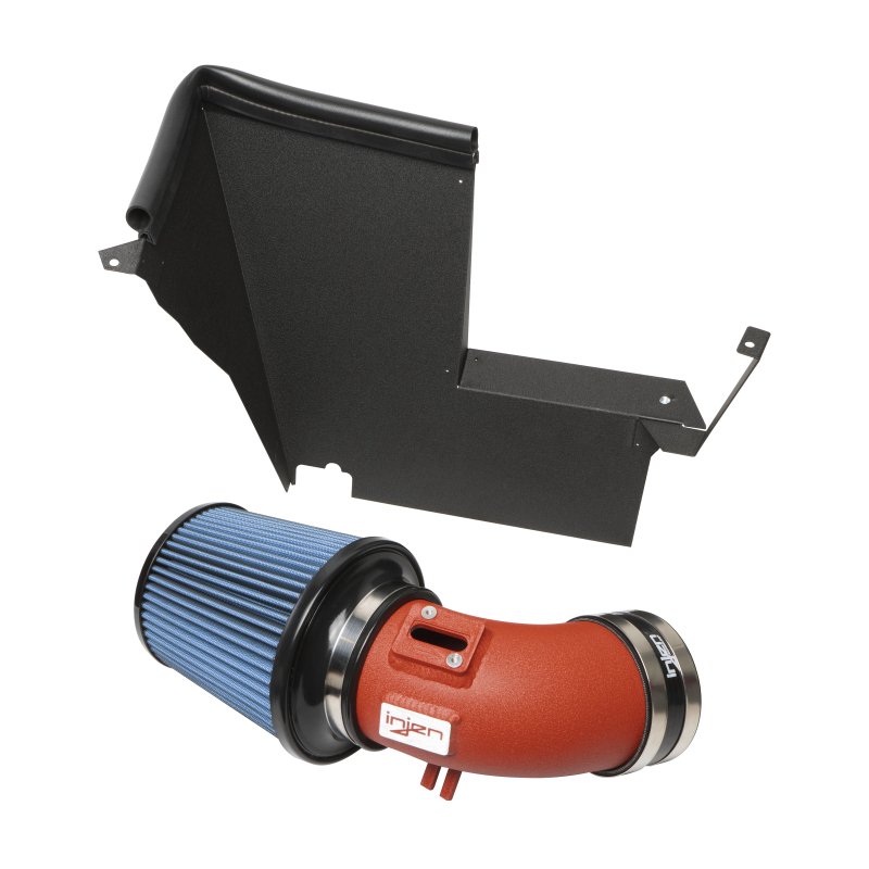 Injen 2020 BMW M340i SP Short Ram Air Intake System Wrinkle Red Finish - Image 10