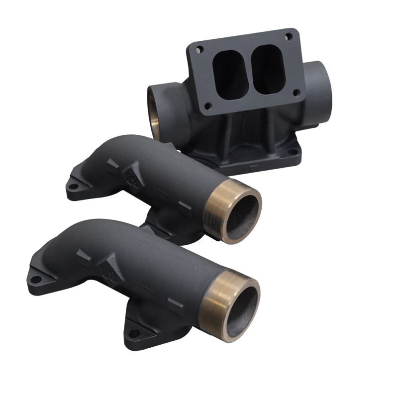 BD Diesel Pre-2002 ISX / Cummins Signature 600 ISX T6 Ceramic Coated Exhaust Manifold - Image 9