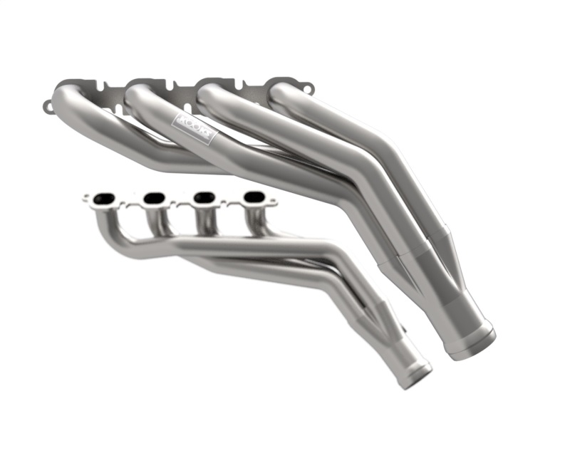 Kooks 20-22 Ford F250 7.3L V8 / Ford F350 7.3L V8 1-7/8in x 3in SS Headers w/ H.O. Green Catted Conn - Image 2