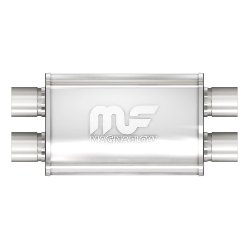 MagnaFlow Muffler Mag SS 14X4X9 2.5 D/D - Image 2