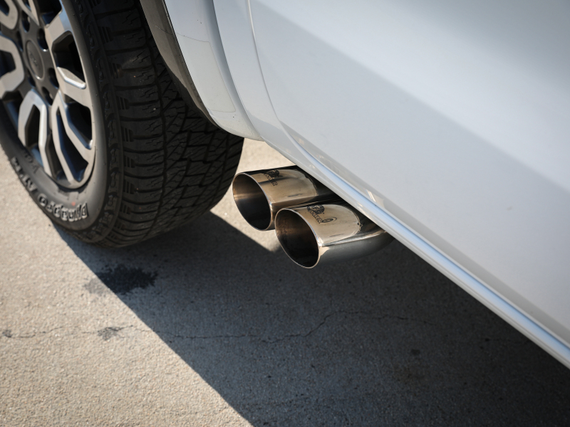 aFe Rebel Series 3in 304 SS Cat-Back Exhaust Side Exit w/ Polished Tips 19 Ford Ranger L4-2.3L (t) - Image 9