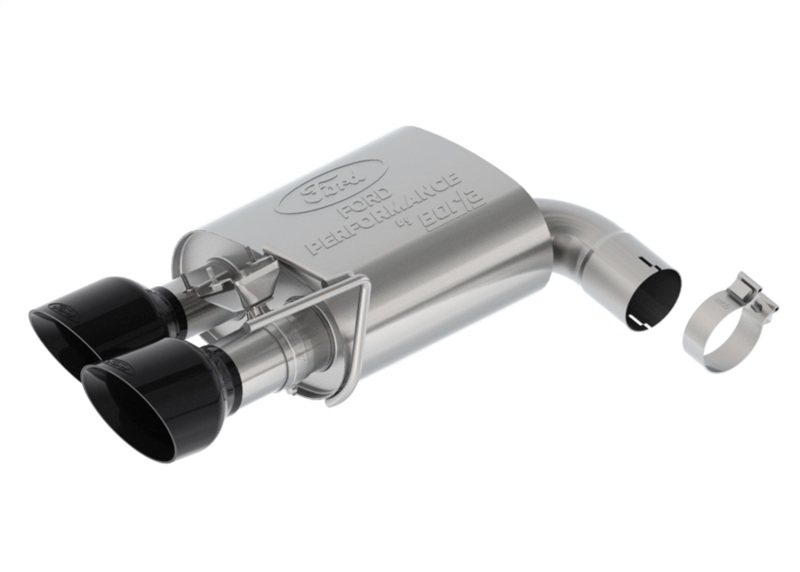 Ford Racing 2024 Mustang Dark Horse 5.0L Cat-Back Sport Active Exhaust - Black Tip - Image 2