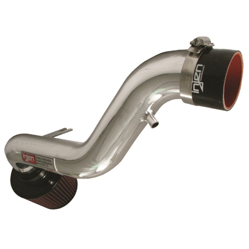 Injen 88-91 Civic Ex Si CRX Si Polished Short Ram Intake - Image 5