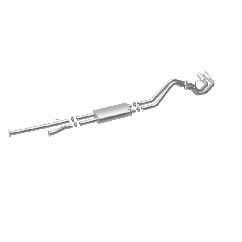 MagnaFlow 14 Toyota Tundra V8 4.6L/5.7L Stainless C/b Exhaust Dual same side pass. rear tire - Image 6