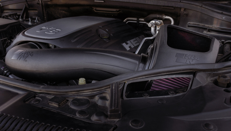 K&N 11-22 Jeep Grand Cherokee V8-5.7L F Performance Air Intake System - Image 8