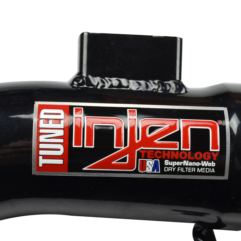 Injen 10-12 Nissan R35 GTR V6 3.8L Twin Turbo Polished Short Ram Intake - Image 7