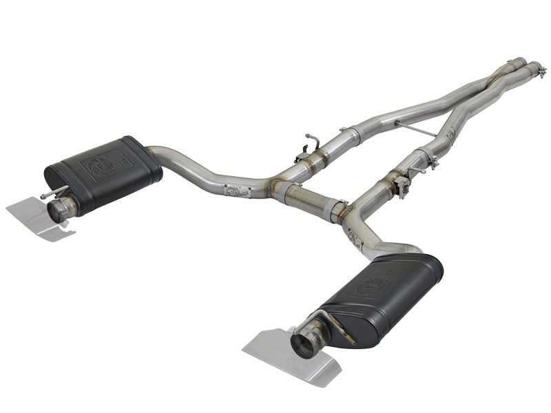 aFe POWER MACH Force-Xp 15-17 Dodge Challenger Hellcat V8-6.2L 304 SS Cat-Back Exhaust System
